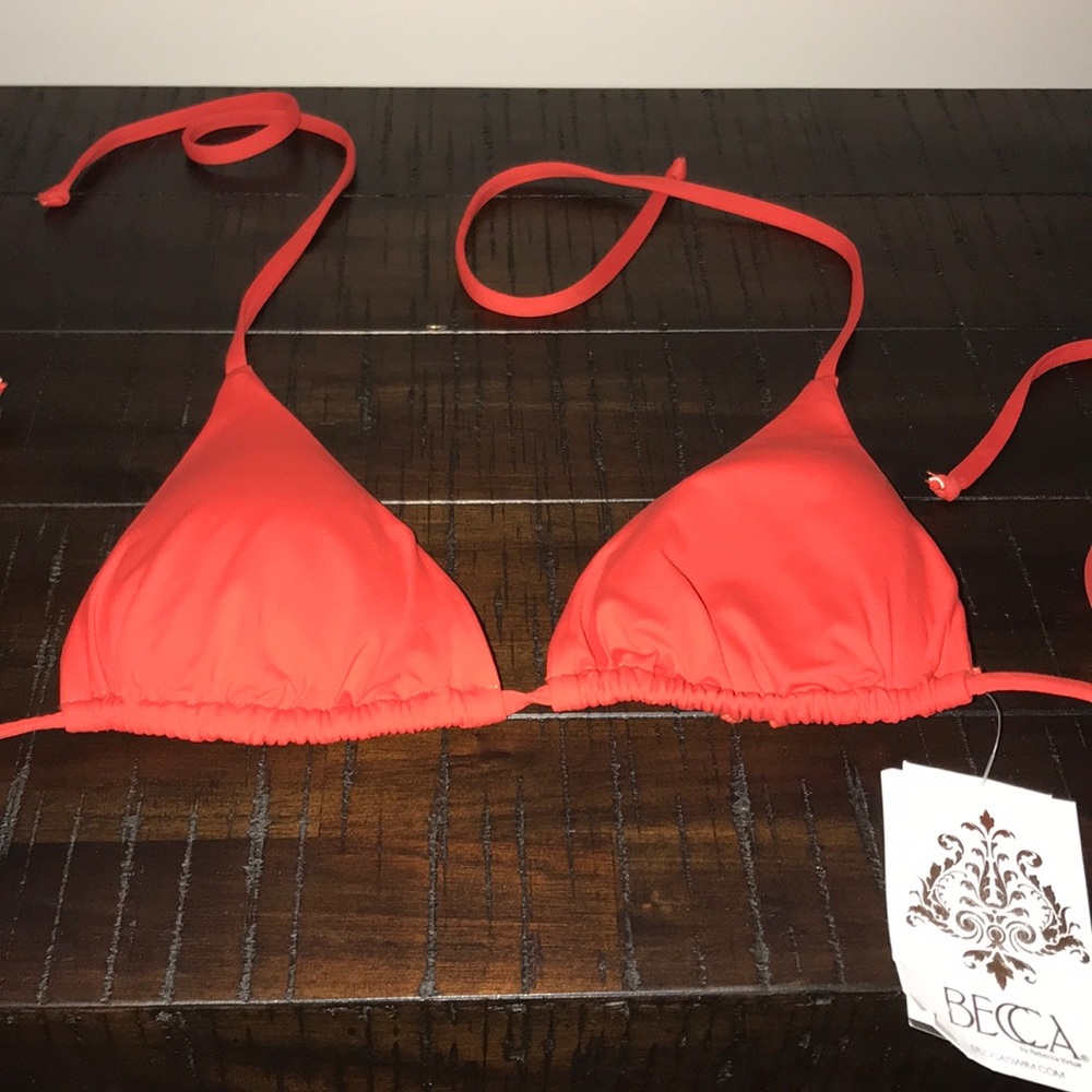 Becca Mango Bikini Top